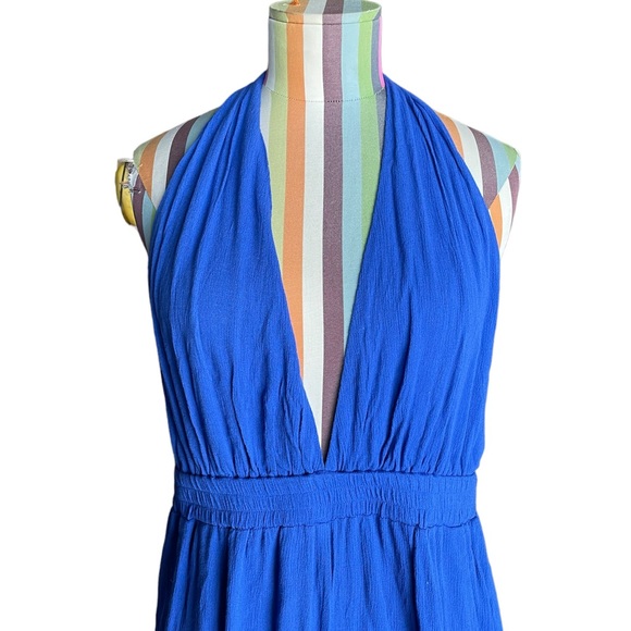 Lulus Lolinda Convertible Royal Blue Jumpsuit 0970 - Picture 3 of 7